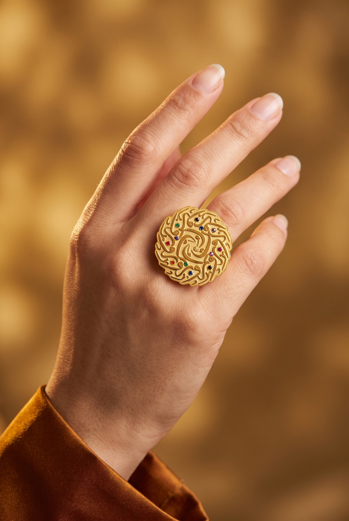 nour ala nour ring