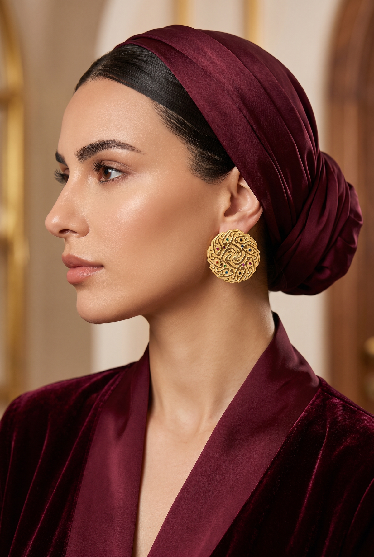 nour ala nour earring Main image
